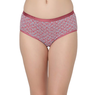 Cotton Printed Hipster Panties-6939