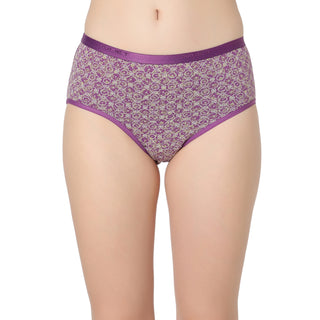 Cotton Printed Hipster Panties-6939