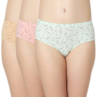 Cotton lycra Hipster Panties-6940