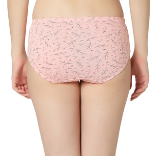 Cotton Printed Hipster Panties-6940