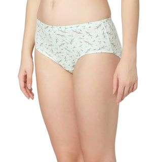 Cotton Printed Hipster Panties-6940