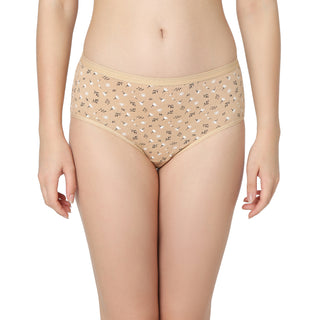 Cotton Printed Hipster Panties-6941