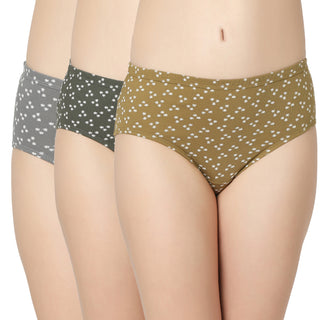 Cotton lycra Hipster Panties-6942