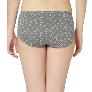 Cotton Printed Hipster Panties-6942