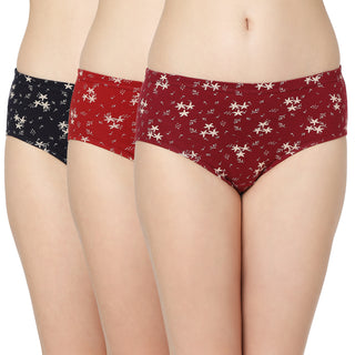 Cotton lycra Hipster Panties-6944