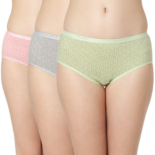 Cotton lycra Hipster Panties-6945