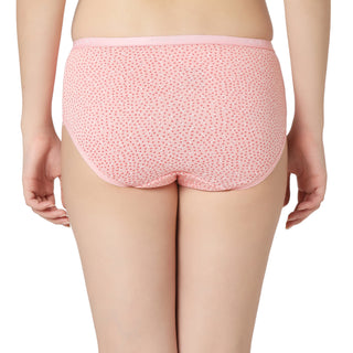 Cotton Printed Hipster Panties-6945