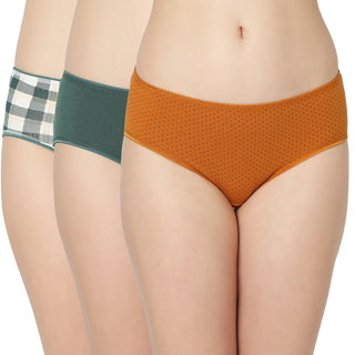 Cotton lycra Hipster Panties-6952