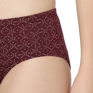 Cotton Printed Hipster Panties-6966