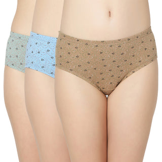 Cotton lycra Hipster Panties-6967