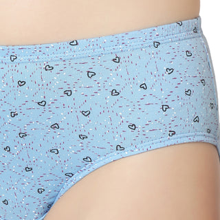 Cotton Printed Hipster Panties-6967