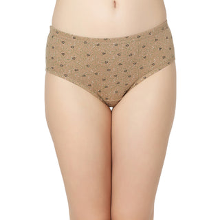 Cotton Printed Hipster Panties-6967