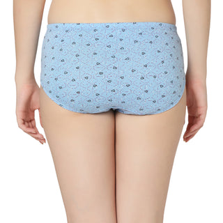 Cotton Printed Hipster Panties-6967