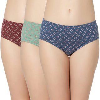 Cotton lycra Hipster Panties-6968