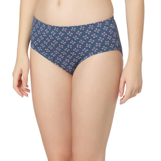 Cotton Printed Hipster Panties-6968