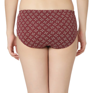 Cotton Printed Hipster Panties-6968