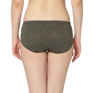 Cotton lycra Hipster Panties-6970