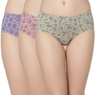 Cotton lycra Hipster Panties-6971