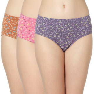 Cotton lycra Hipster Panties-6972