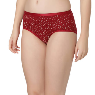 Cotton lycra Hipster Panties-6977