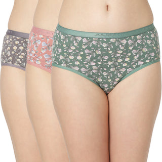 Cotton lycra Hipster Panties-6978