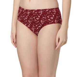 Cotton lycra Hipster Panties-6980