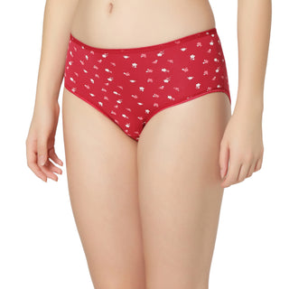 Cotton lycra Hipster Panties-6986