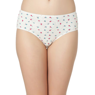 Cotton lycra Hipster Panties-6986