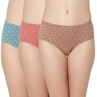 Cotton lycra Hipster Panties-6989