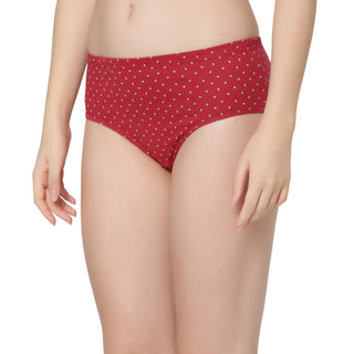 Cotton lycra Hipster Panties-6991