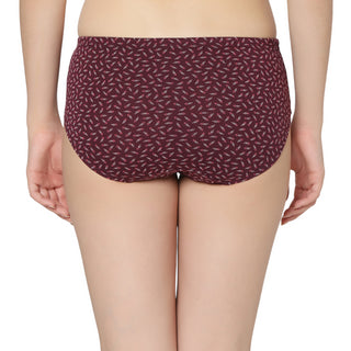 Cotton lycra Hipster Panties-6994