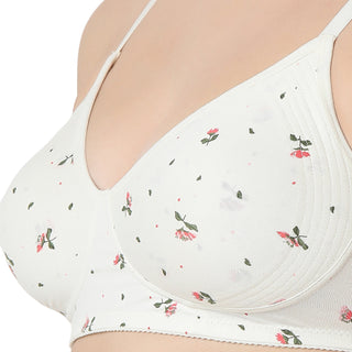 SAKHI-8  Non Padded T-Shirt Bra Off White