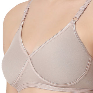 1257  Non Padded T-Shirt Bra Skin