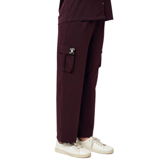 SCS-24058-Looper-Maroon Bliss CO-ORD SET Wine