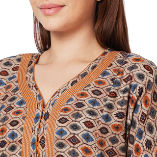 JMF 2092-Nighty Reyon Regular-Brown