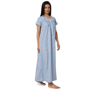 JMF 2241-Cotton Nighty Regular -Blue