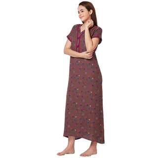 JRB 1834-Assorted Nighty Alphine Regular-Brown