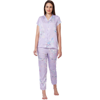 JRB 1866-Assorted Regular Night Suit Regular-Lavender