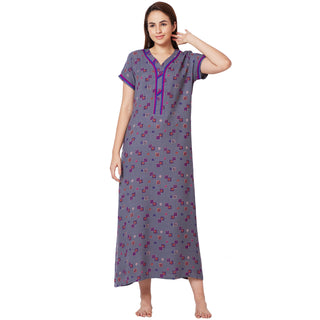 JRB 1834-Assorted Nighty Alphine Regular-Blue