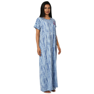 JSS 11007-Cotton Nighty Regular -Sky Blue