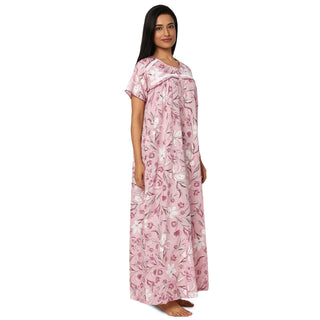 JSS 11073-Cotton Nighty Regular -Lavender