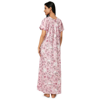 JSS 11073-Cotton Nighty Regular -Lavender