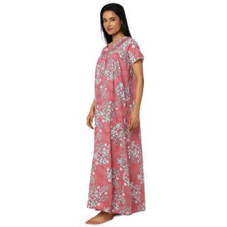 JSS 11085-Cotton Nighty Regular -Onion Pink