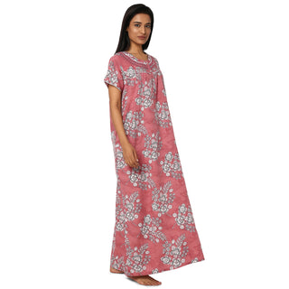 JSS 11085-Cotton Nighty Regular -Onion Pink