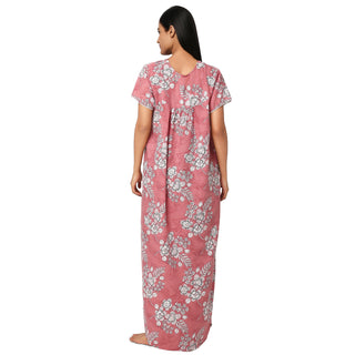 JSS 11085-Cotton Nighty Regular -Onion Pink