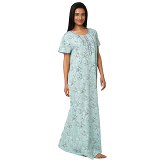 JSS 11093-Cotton Nighty Regular -Pista