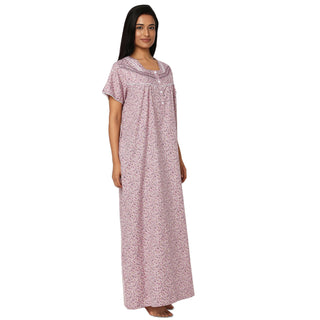 JSS 11097-Cotton Nighty Regular -Onion Pink