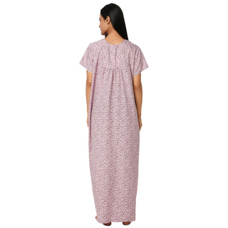 JSS 11097-Cotton Nighty Regular -Onion Pink