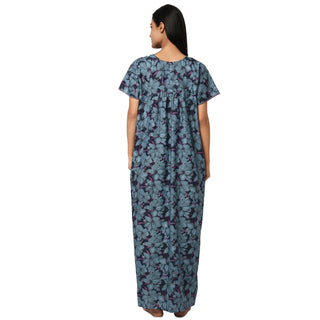 JSS 11099-Cotton Nighty Regular -Peocock Green
