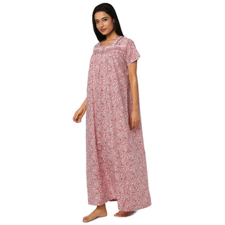 JSS 12003-Cotton Nighty Regular -Onion Pink